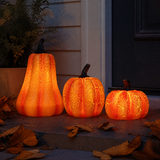 Spooky Cart - Glowing Pumpkin Candle