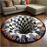 3D-Effect Halloween floor mat