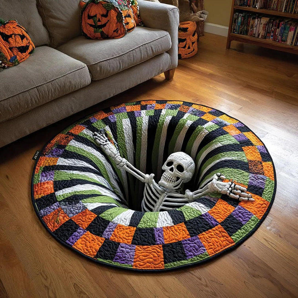 3D-Effect Halloween floor mat