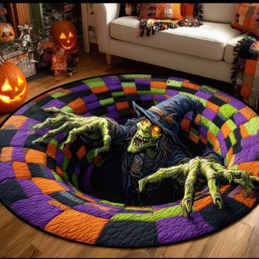3D-Effect Halloween floor mat