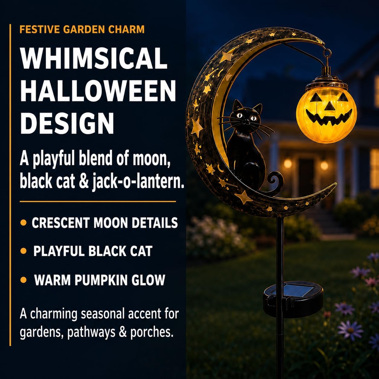 Spooky Solar Stake Halloween
