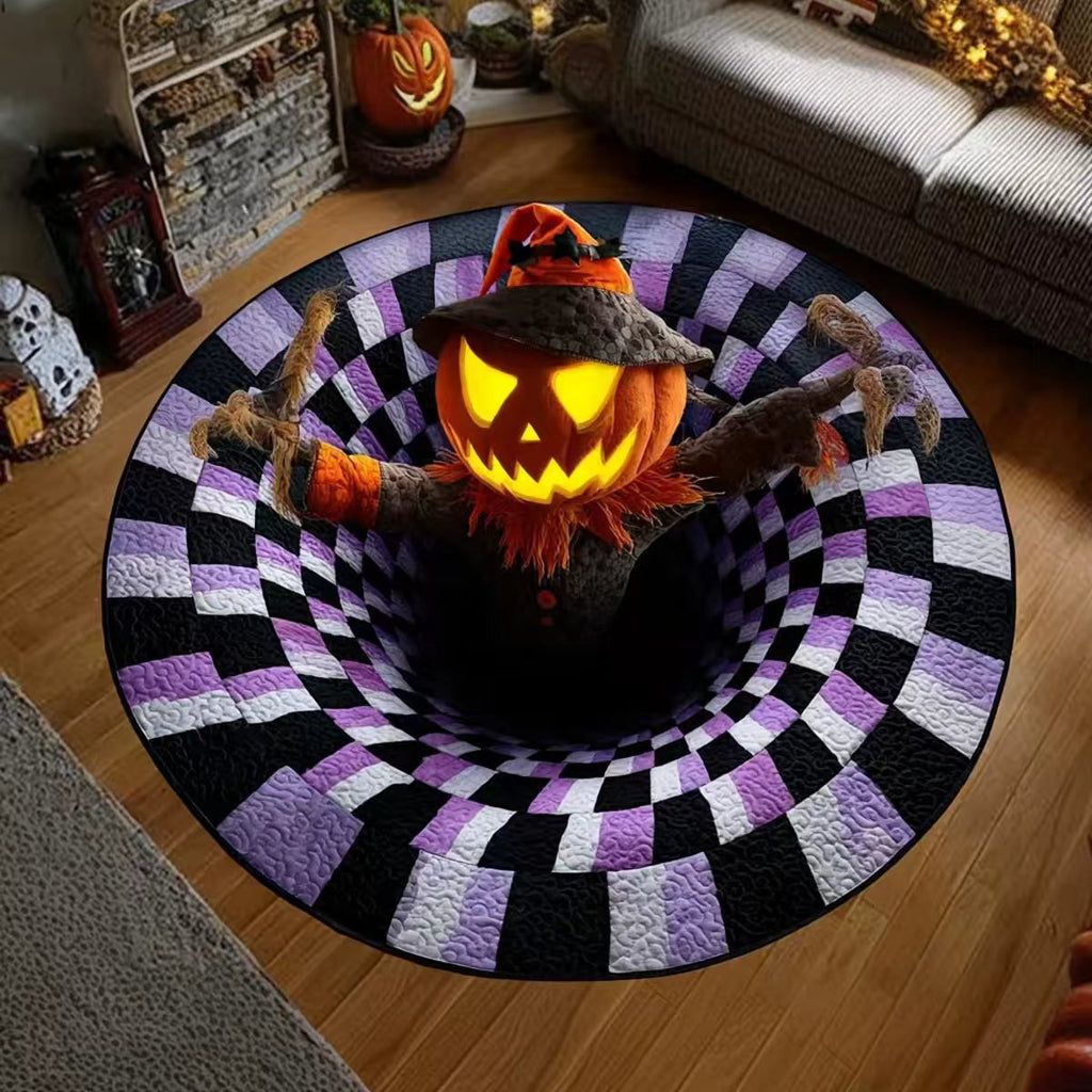 3D-Effect Halloween floor mat