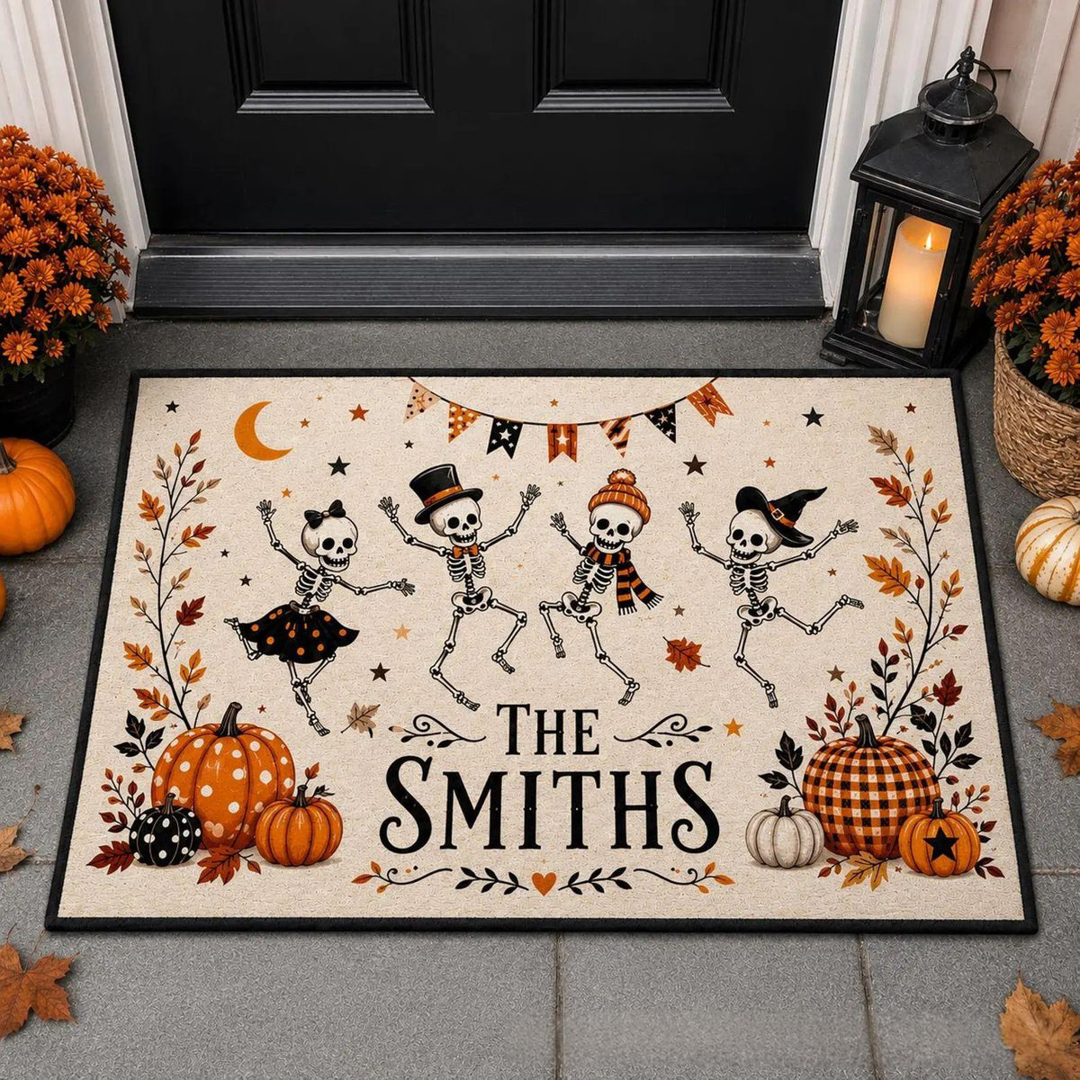 Halloween-Themed Doormat