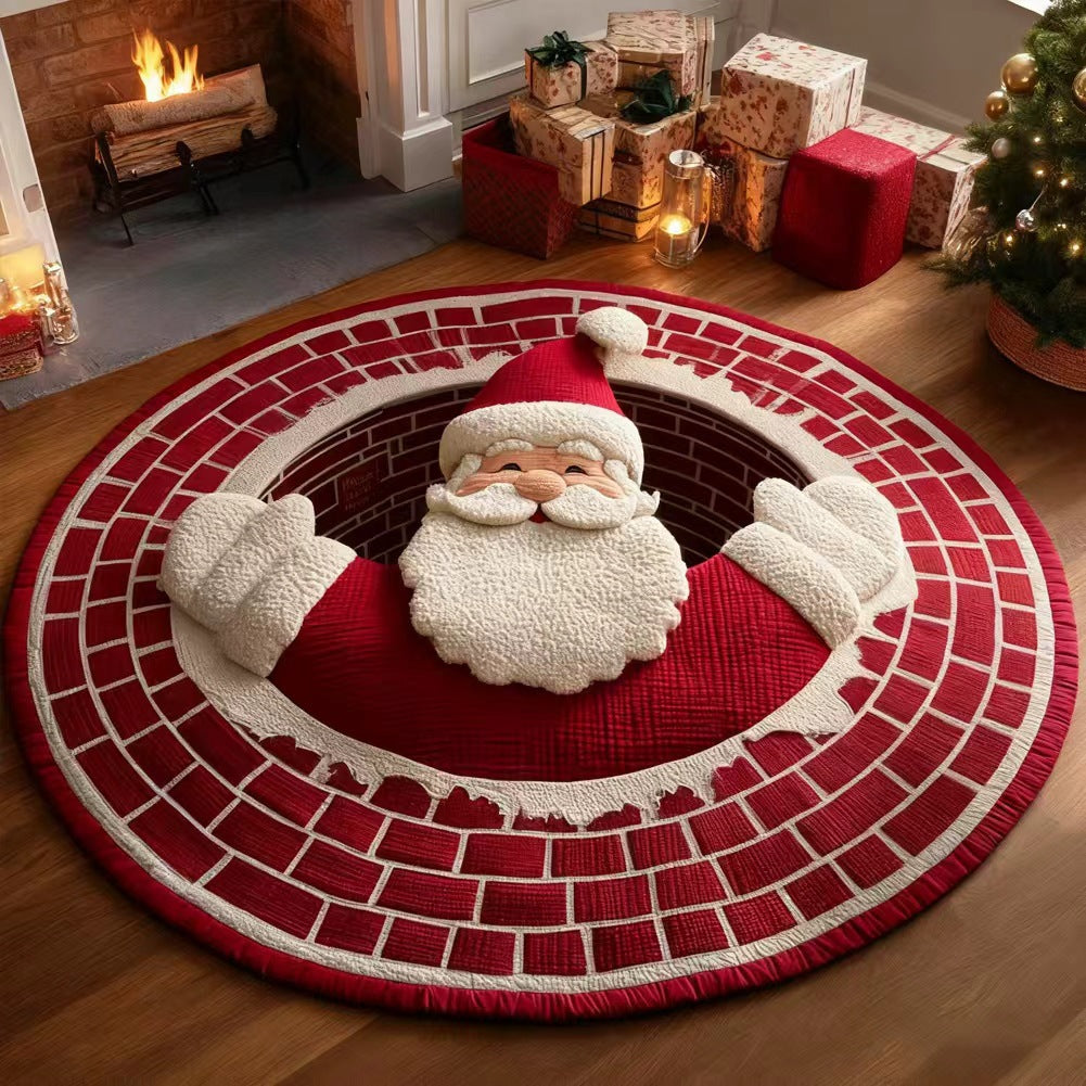 3D-Effect Halloween floor mat