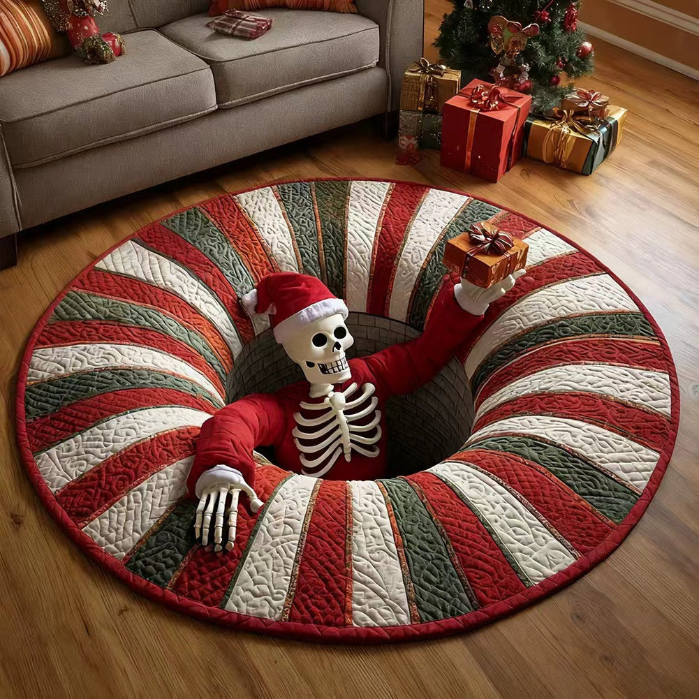 3D-Effect Halloween floor mat