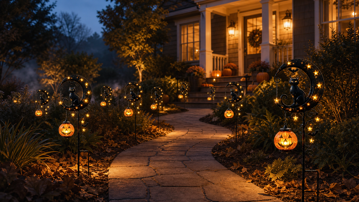 Turn your yard into a Halloween scene