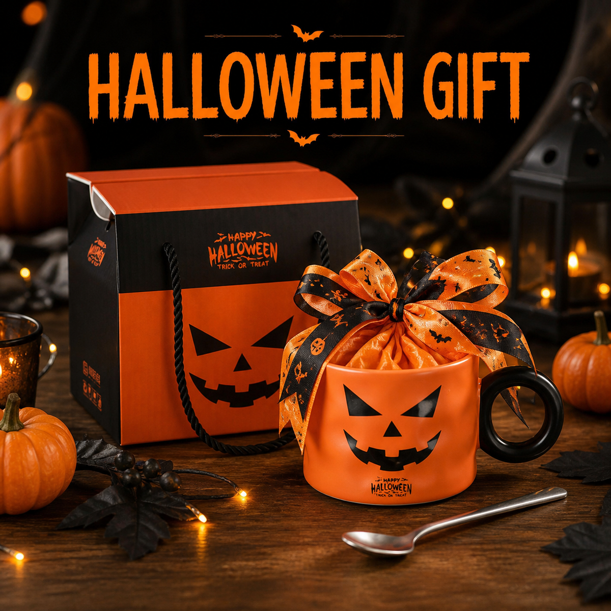Halloween Pumpkin-Shaped Mug – The Ideal Gift