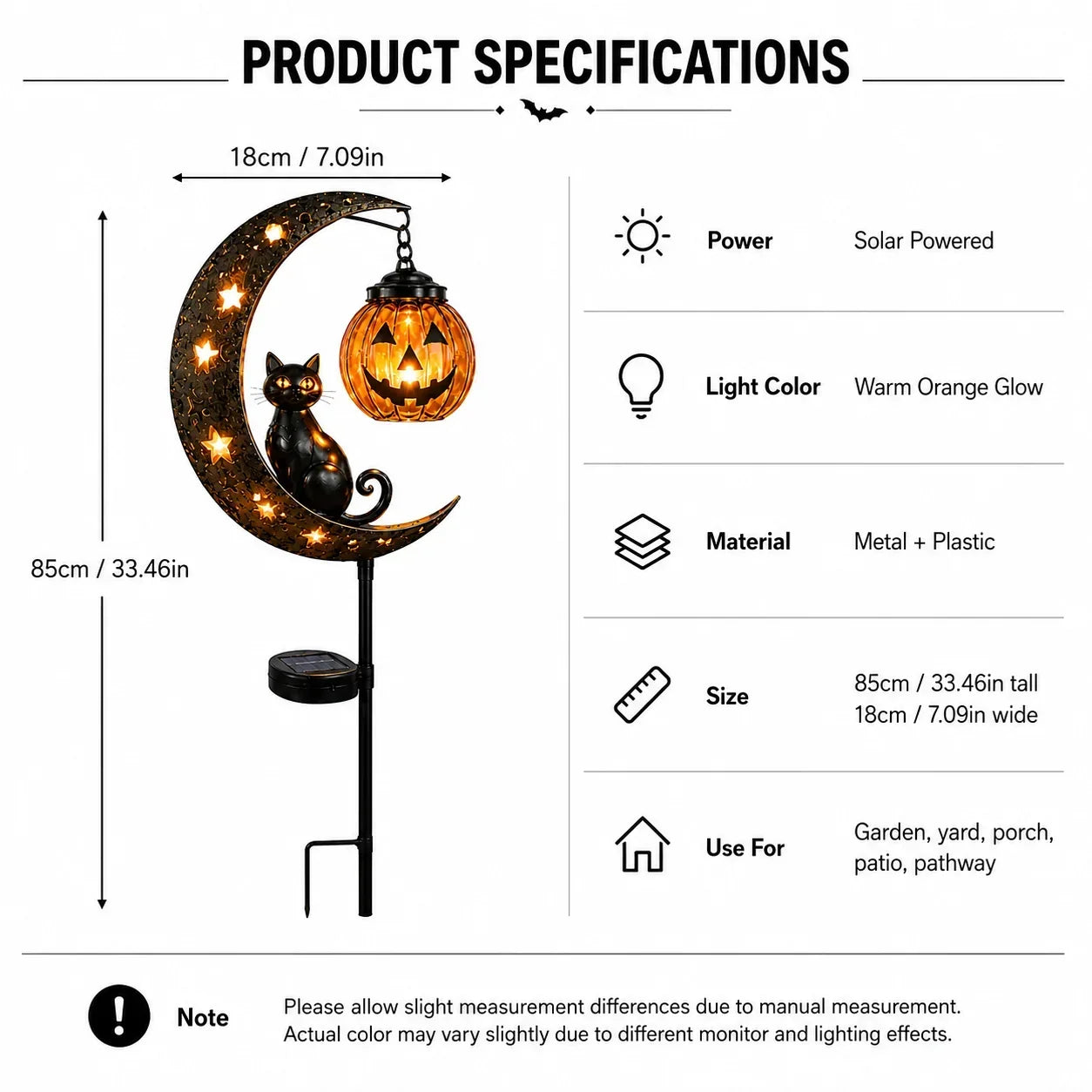 Spooky Solar Stake Halloween