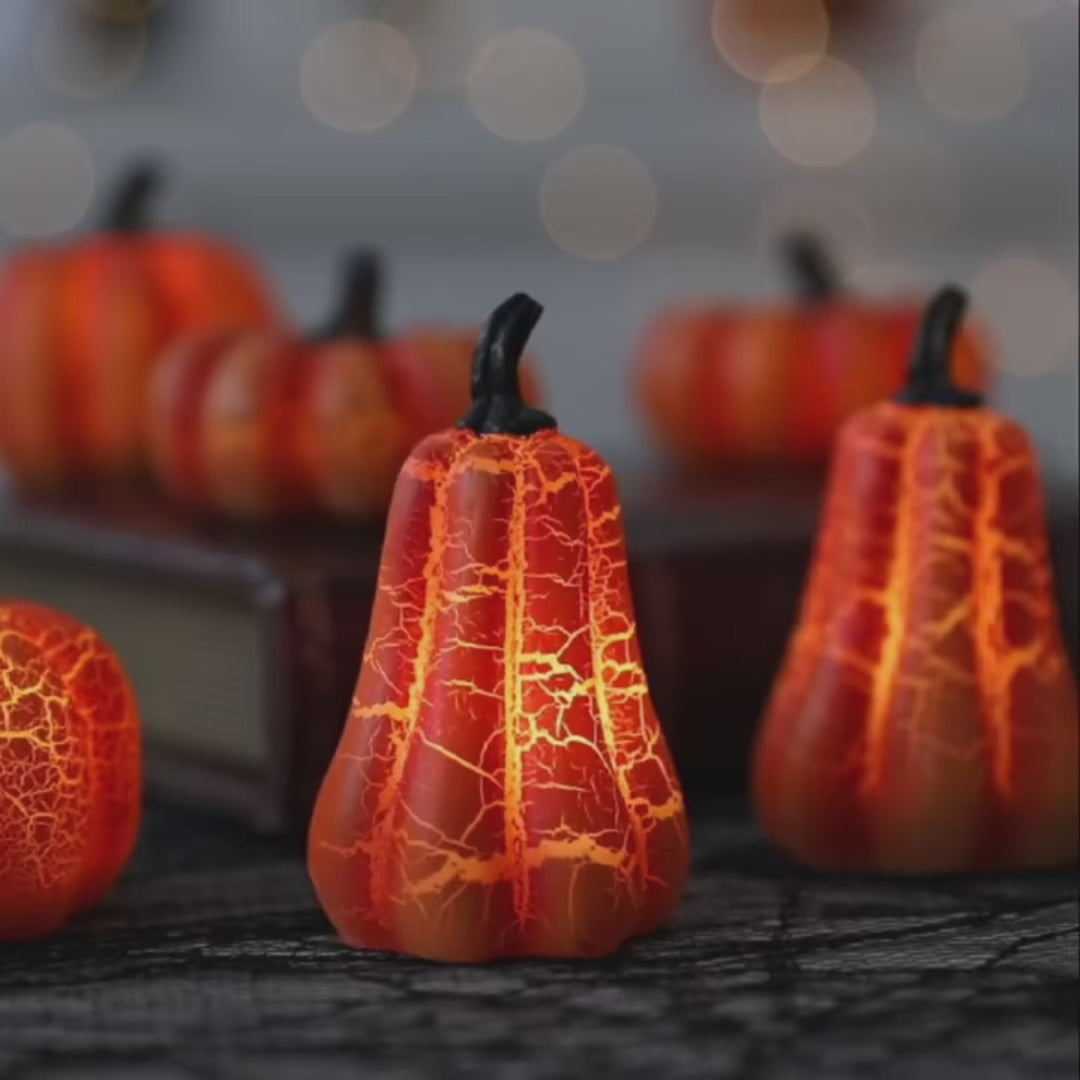 Spooky Cart - Glowing Pumpkin Candle